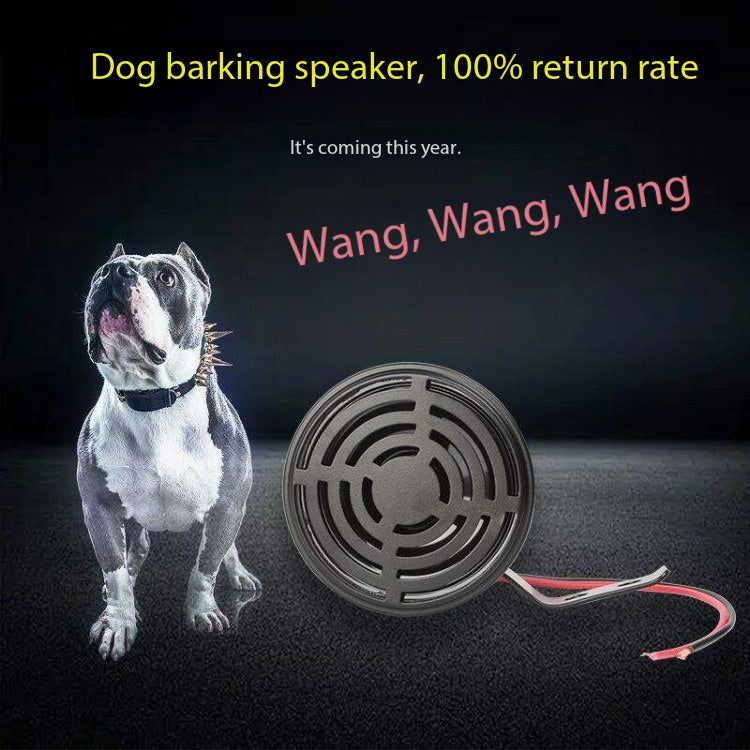 Dog Barking Horn Car Whistle 12V-80V General Dog Barking Sound Motorcycle Battery Car Personalized Dog Barking Horn