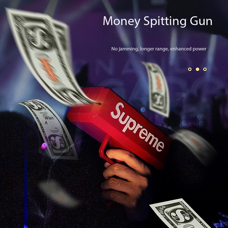 Supreme Money Gun - Cash Dispensing Toy Blaster for Parties, Weddings & Birthdays Secondary image