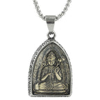 Titanium steel new retro zodiac eight patron saints Tathagata Buddha brand pendant retro trendy man personality pendant 00
