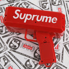 Suprume squirt money gun money gun dollar gun spit money Douyin Internet celebrity gun wedding party props birthday gift
