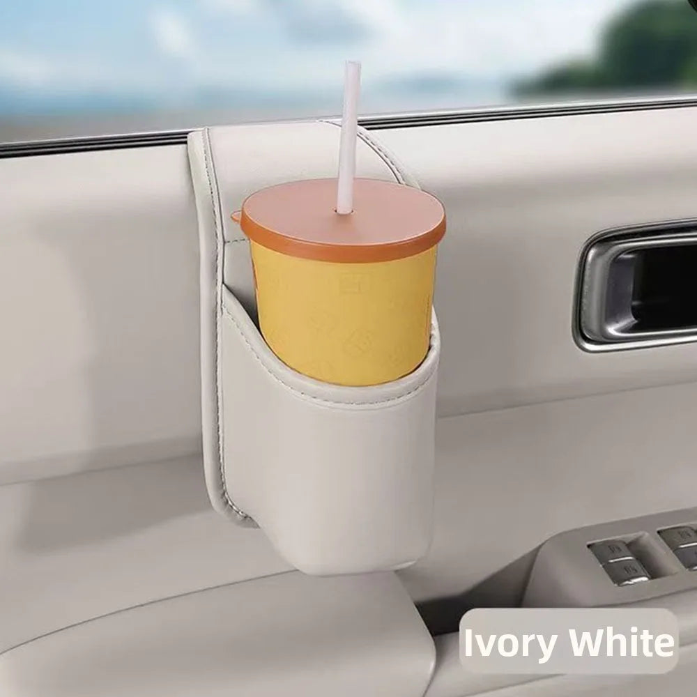 New Side Mount Car Door Cup Holder Multi Purpose Space Saving Vehicle Cup Holder Easy Access Car Drink Holder Phone Storage