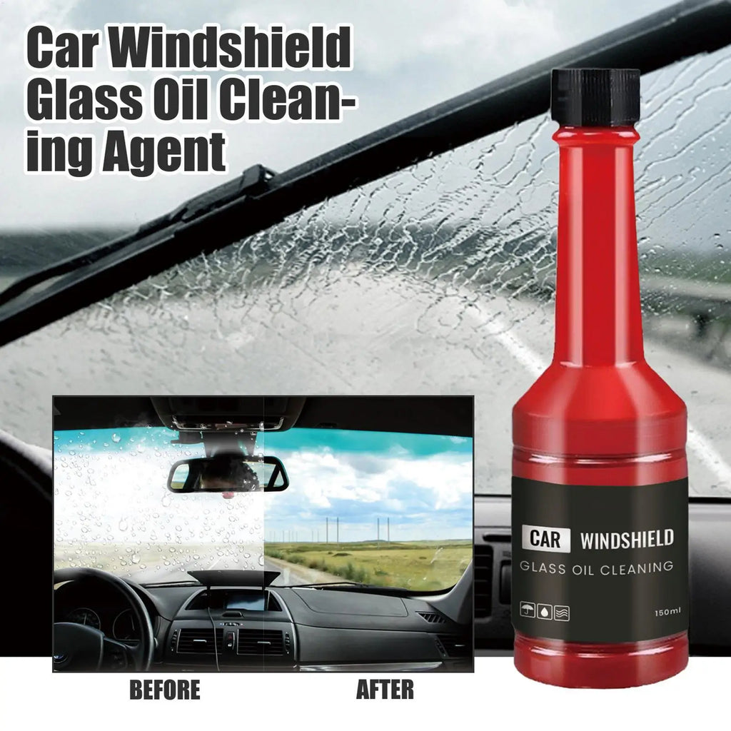150ml Car Glass Oil Film Remover Clean Window Mirror Surface Stains For Truck SUV Vehicle Maintenance cleaning
