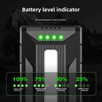 Magnetic small flashlight, portable outdoor high-brightness flashlight, side COB work light wholesale flashlight