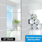 Home Decor 1PC Square Mirror Acrylic Sticker Self-adhesive for DIY Projects