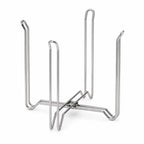 304 Stainless Steel Trash Bag Holder Foldable Portable Waste Bag Support Stand Space-saving Wide Opening Kitchen Sink Strainer