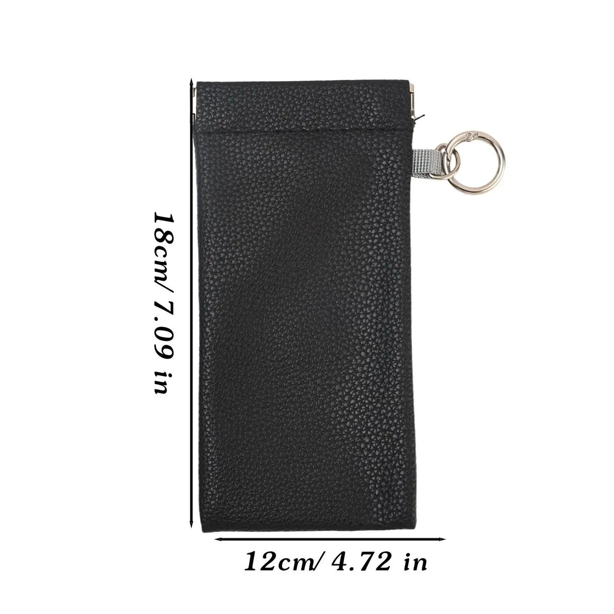 Automatic Closing Glasses Storage Bags with Hanging Ring Portable Sunglasses Sunglasses Storage Bags Premium Glasses Bag