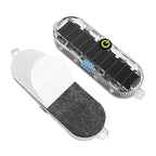 1PC Solar Flashing Warning Light LED Warning Safety Flashing By Strobe Light Adjustable Auto Parking Lamp Rear Warning Light