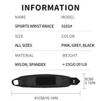 2PCS Breathable Wrist Support Unisex Pressurized Wrist Protectors Thin And Light Sports Fitness Tendon Sheaths