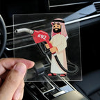【MO】Oil Tank Sticker Sticky Wallpaper Oil Cap Sticker For Tractor Trailer Mirror Truck Window Motorcycle Vehicle 1/5PCS