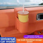 New Side Mount Car Door Cup Holder Multi Purpose Space Saving Vehicle Cup Holder Easy Access Car Drink Holder Phone Storage