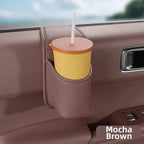 New Side Mount Car Door Cup Holder Multi Purpose Space Saving Vehicle Cup Holder Easy Access Car Drink Holder Phone Storage