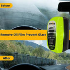 Car Glass Oil Film Remover Windshield Side Window Remove Oil Stains Dust Sponge Cleaning Brush Strong Effective Oil Film Cleaner
