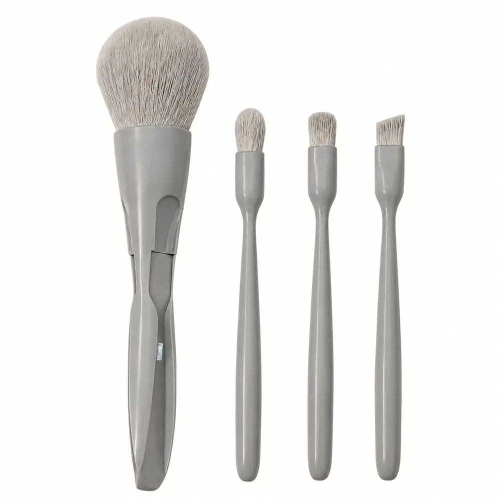 Magnetic 4-in-1 Transformable Brush Multi-purpose Cosmetic Beauty Makeup Brush Set Multifunctional High Coverage
