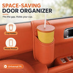 New Side Mount Car Door Cup Holder Multi Purpose Space Saving Vehicle Cup Holder Easy Access Car Drink Holder Phone Storage