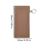 Automatic Closing Glasses Storage Bags with Hanging Ring Portable Sunglasses Sunglasses Storage Bags Premium Glasses Bag