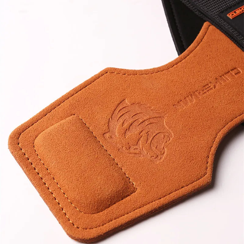 2PCS Gym Palm Protector Weightlifting Fitness Glove Stamping Bear Head Lifting Strap for Deadlifts Rowing Pull-Up Various Sports