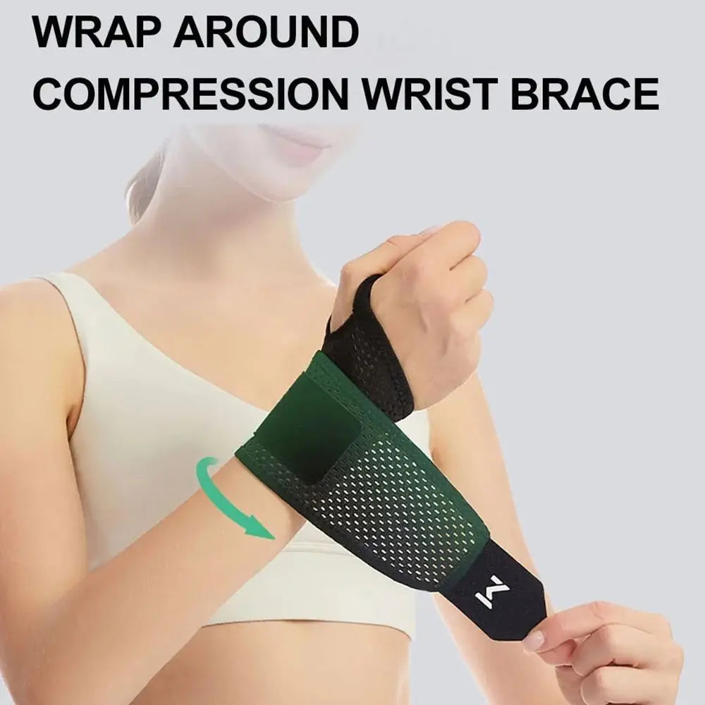 2PCS Breathable Wrist Support Unisex Pressurized Wrist Protectors Thin And Light Sports Fitness Tendon Sheaths