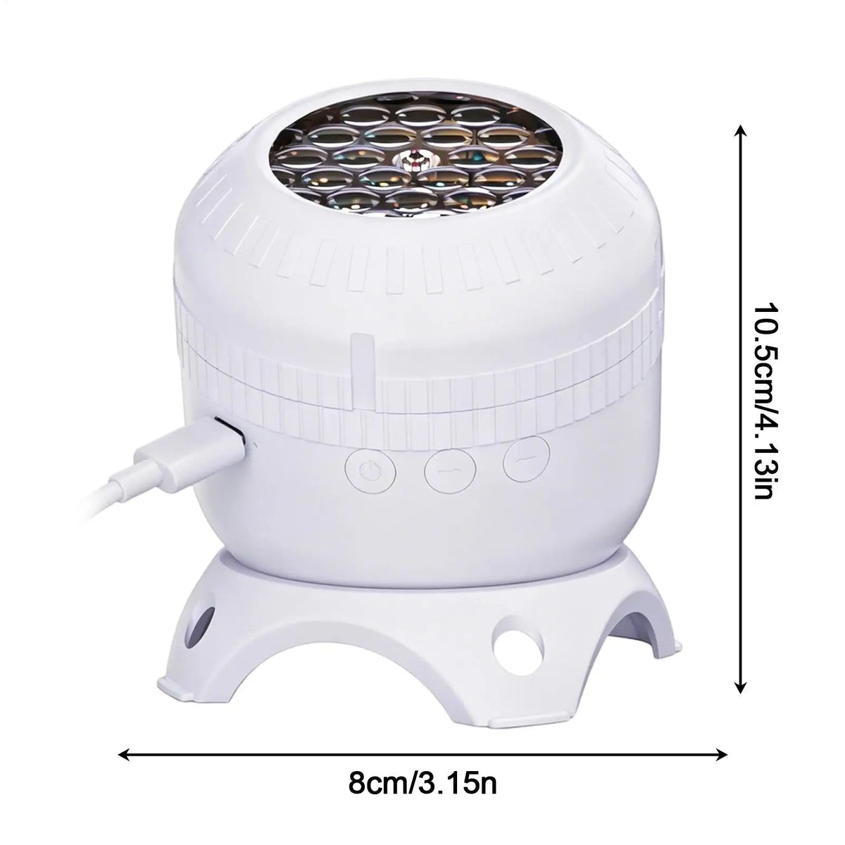 Projector Lamp 8-in-1 Christmas Snowflake Halloween Sea Projection Light Ceiling Projector For Christmas Halloween Party Night