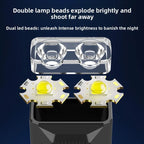 Magnetic small flashlight, portable outdoor high-brightness flashlight, side COB work light wholesale flashlight