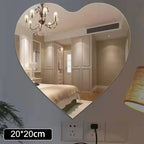 Home Decor 1PC Square Mirror Acrylic Sticker Self-adhesive for DIY Projects