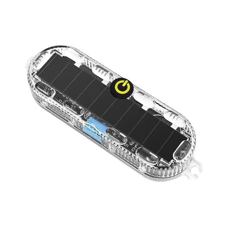 1PC Solar Flashing Warning Light LED Warning Safety Flashing By Strobe Light Adjustable Auto Parking Lamp Rear Warning Light
