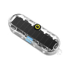 1PC Solar Flashing Warning Light LED Warning Safety Flashing By Strobe Light Adjustable Auto Parking Lamp Rear Warning Light