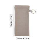 Automatic Closing Glasses Storage Bags with Hanging Ring Portable Sunglasses Sunglasses Storage Bags Premium Glasses Bag