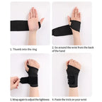 2PCS Breathable Wrist Support Unisex Pressurized Wrist Protectors Thin And Light Sports Fitness Tendon Sheaths