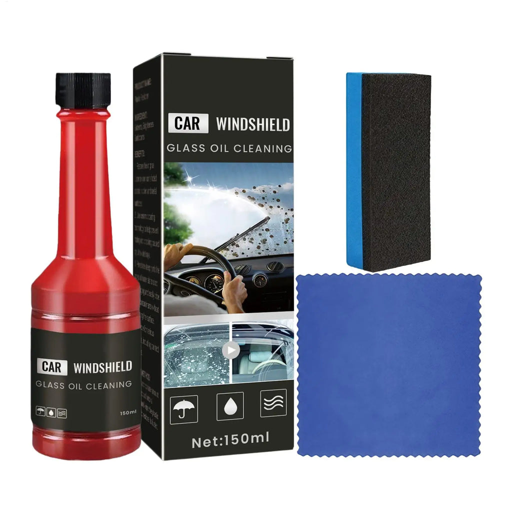 150ml Car Glass Oil Film Remover Clean Window Mirror Surface Stains For Truck SUV Vehicle Maintenance cleaning