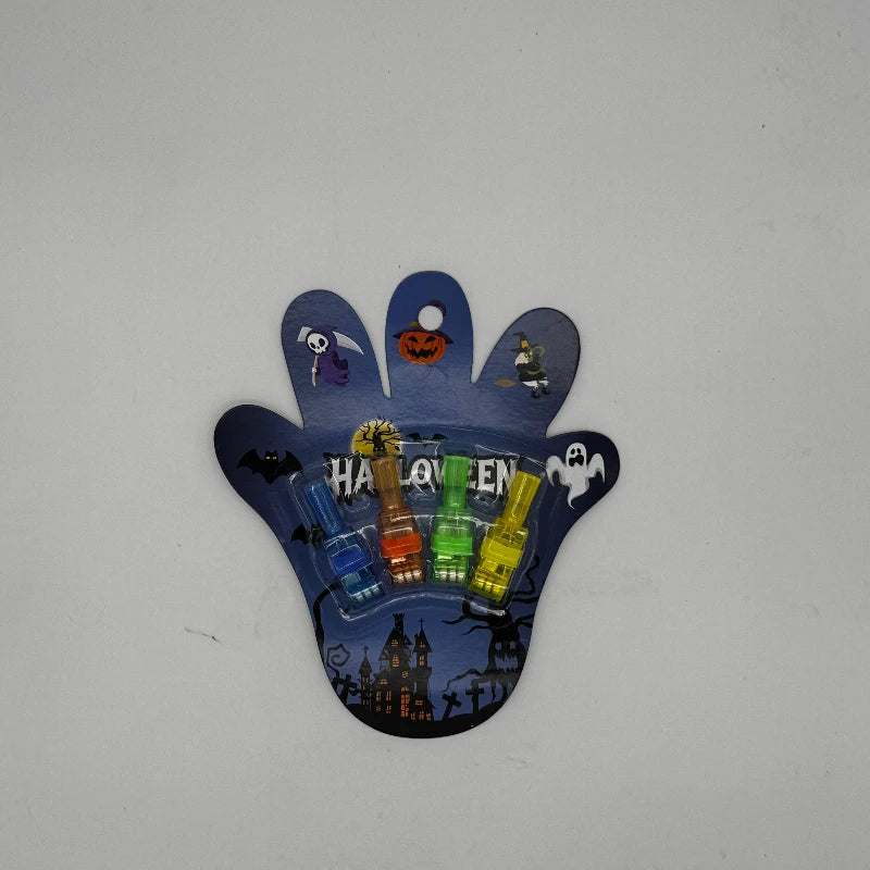 Halloween Finger Ghost LED Projector Light Toys, Glow in the Dark Party Favors for Kids, Fun Trick or Treat Goodie Bag Stuffers, Novelty Holiday Gifts for Boys and Girls