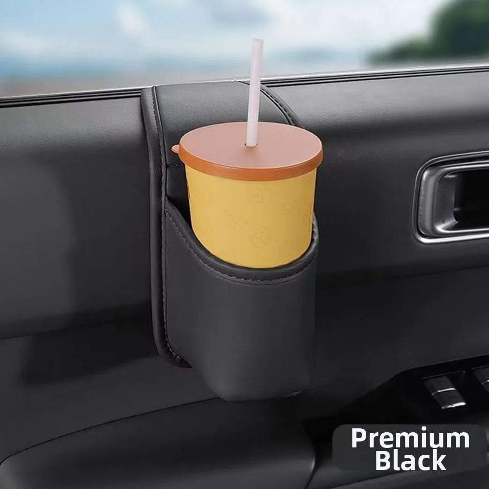 New Side Mount Car Door Cup Holder Multi Purpose Space Saving Vehicle Cup Holder Easy Access Car Drink Holder Phone Storage