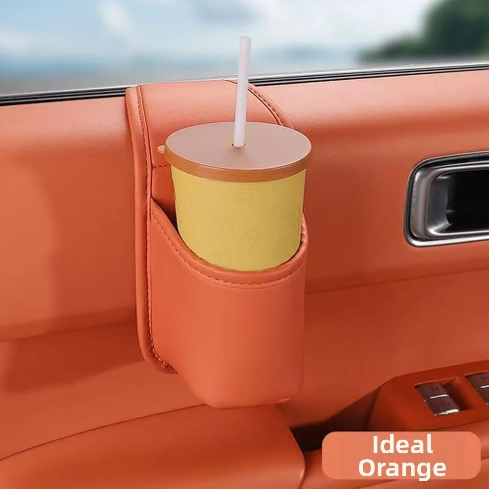 New Side Mount Car Door Cup Holder Multi Purpose Space Saving Vehicle Cup Holder Easy Access Car Drink Holder Phone Storage