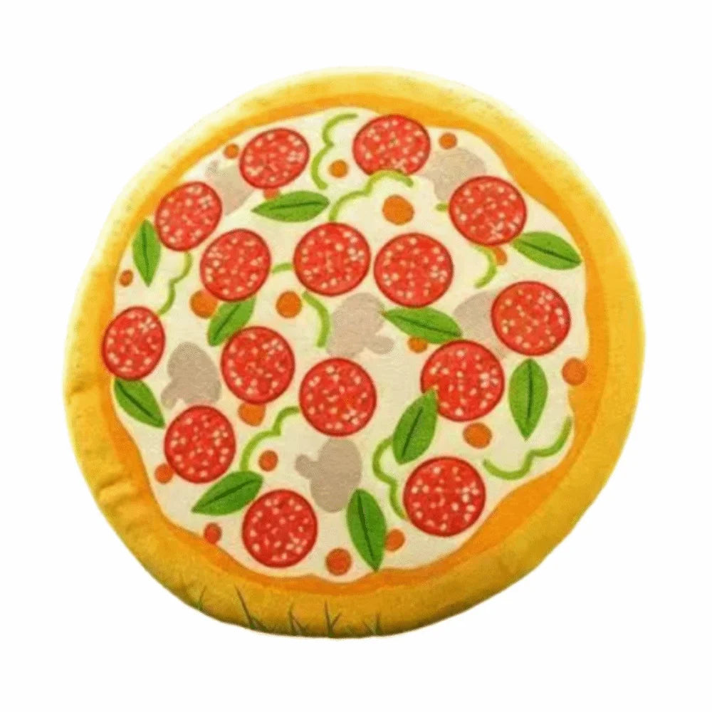 Soft Dog Plush Flying Disc Cartoon Bite-Resistant Interactive Dog Throw Toy Teeth Grinding Chew Resistant Pet Teeth Cleaning Toy