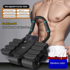 Four-Wheel Abdominal Workout Roller Automatic Rebound Anti-Slip Core Strengthening Trainer Multifunctional 6/8 Elbow Support