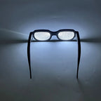 Detective Conan LED Light Up Glasses Anime Cosplay Props Luminous Eyewear For Halloween Party Rave Bar Live Show