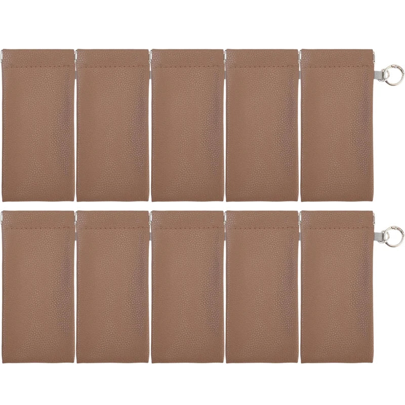 Automatic Closing Glasses Storage Bags with Hanging Ring Portable Sunglasses Sunglasses Storage Bags Premium Glasses Bag