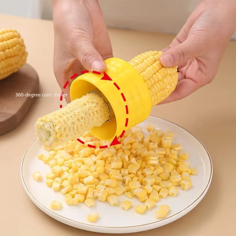 1PC Rotary Corn Peeler Planed Corn Kernel Separator Household 304 Stainless Steel Corn Thresher Kitchen Gadget Free Shipping